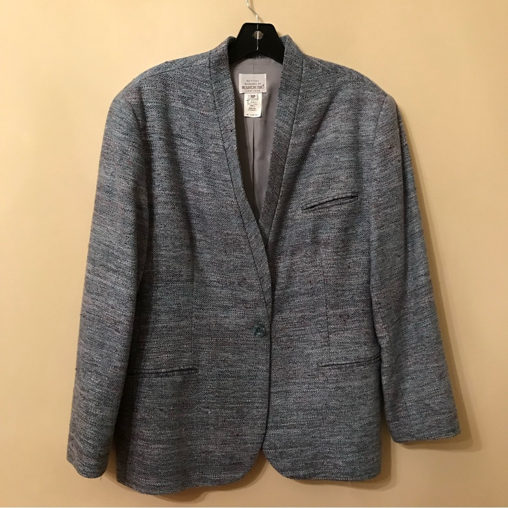 Brownstone Studio New York Tweed Jacket Gem